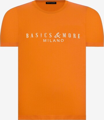 Basics and More Shirt 'Cohen' in Orange: front