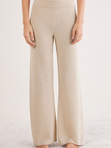 INTIMISSIMI Loose fit Pants in Beige: front