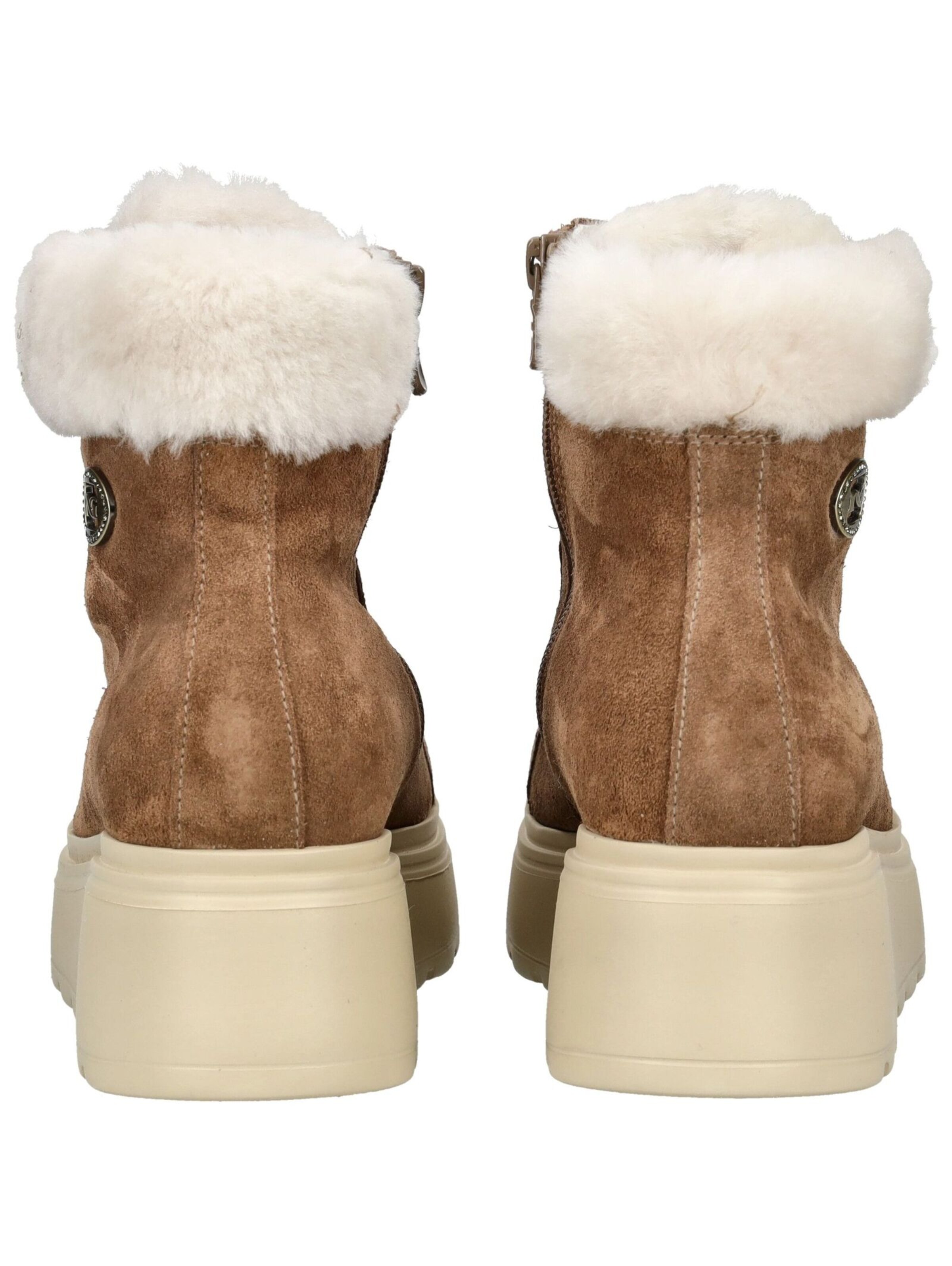 Stivaletto stringato di Nero Giardini in marrone