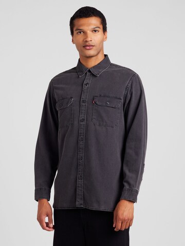 LEVI'S ® Comfort fit Kurtka przejściowa 'JACKSON WORKER' w kolorze szary: przód