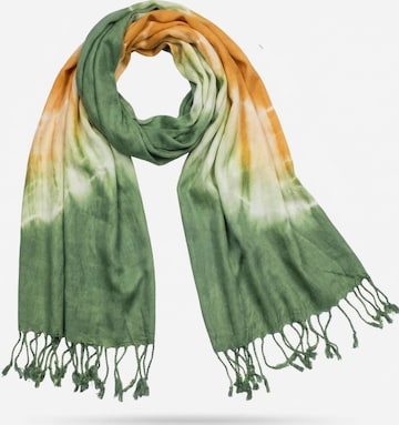 Sunsa Scarf 'Sunsa' in Green: front