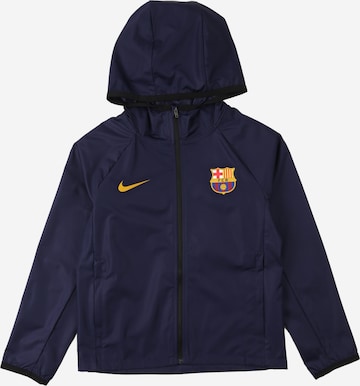 NIKE Urheilutakki 'FCB ACDPR' värissä sininen: etupuoli