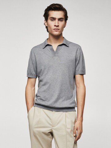 MANGO MAN Pullover in Grau: Vorderseite