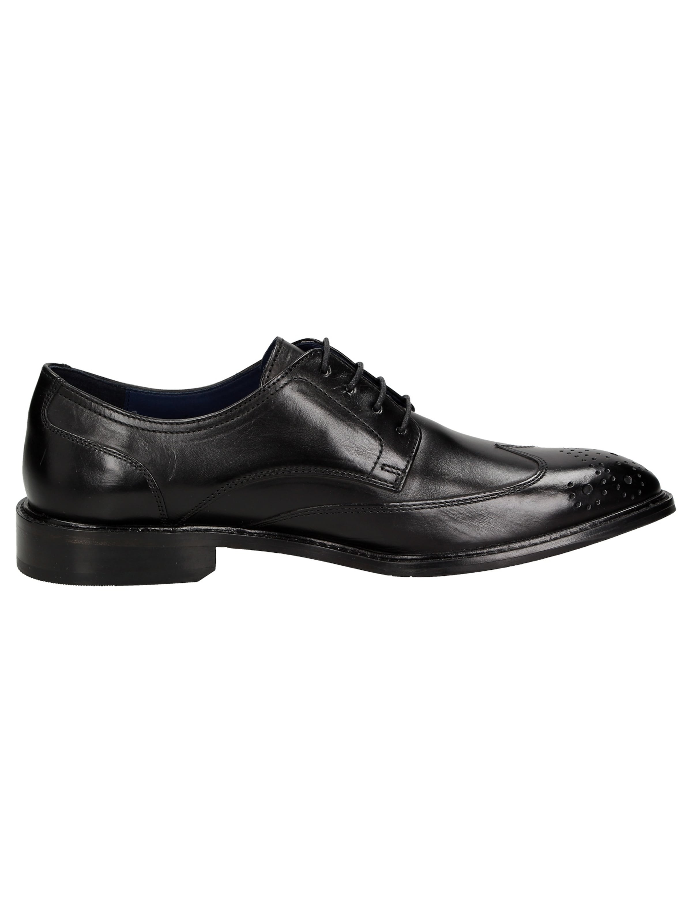 SIOUX Lace-up shoe ' Malronus-701 ' in Black