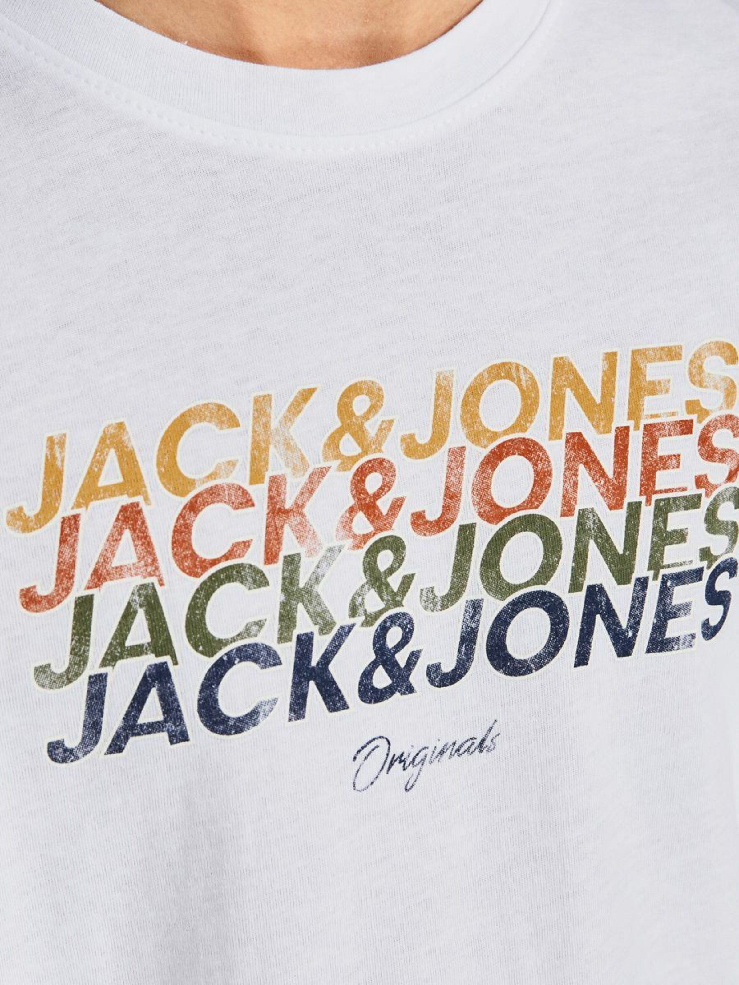 Fille T-Shirt Jack & Jones Junior en Mélange De Couleurs 