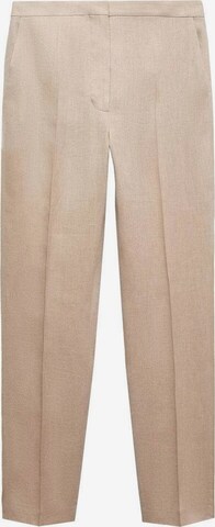 MANGO Regular Bügelfaltenhose 'Tempoli' in Beige: predná strana