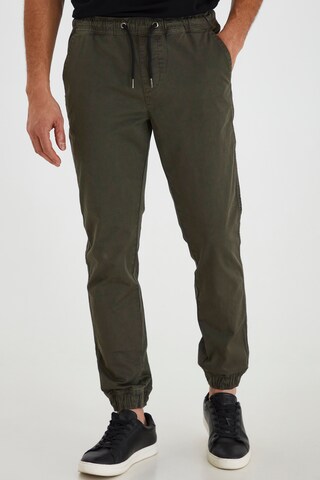 BLEND Regular Broek 'BRADEN' in Groen: voorkant