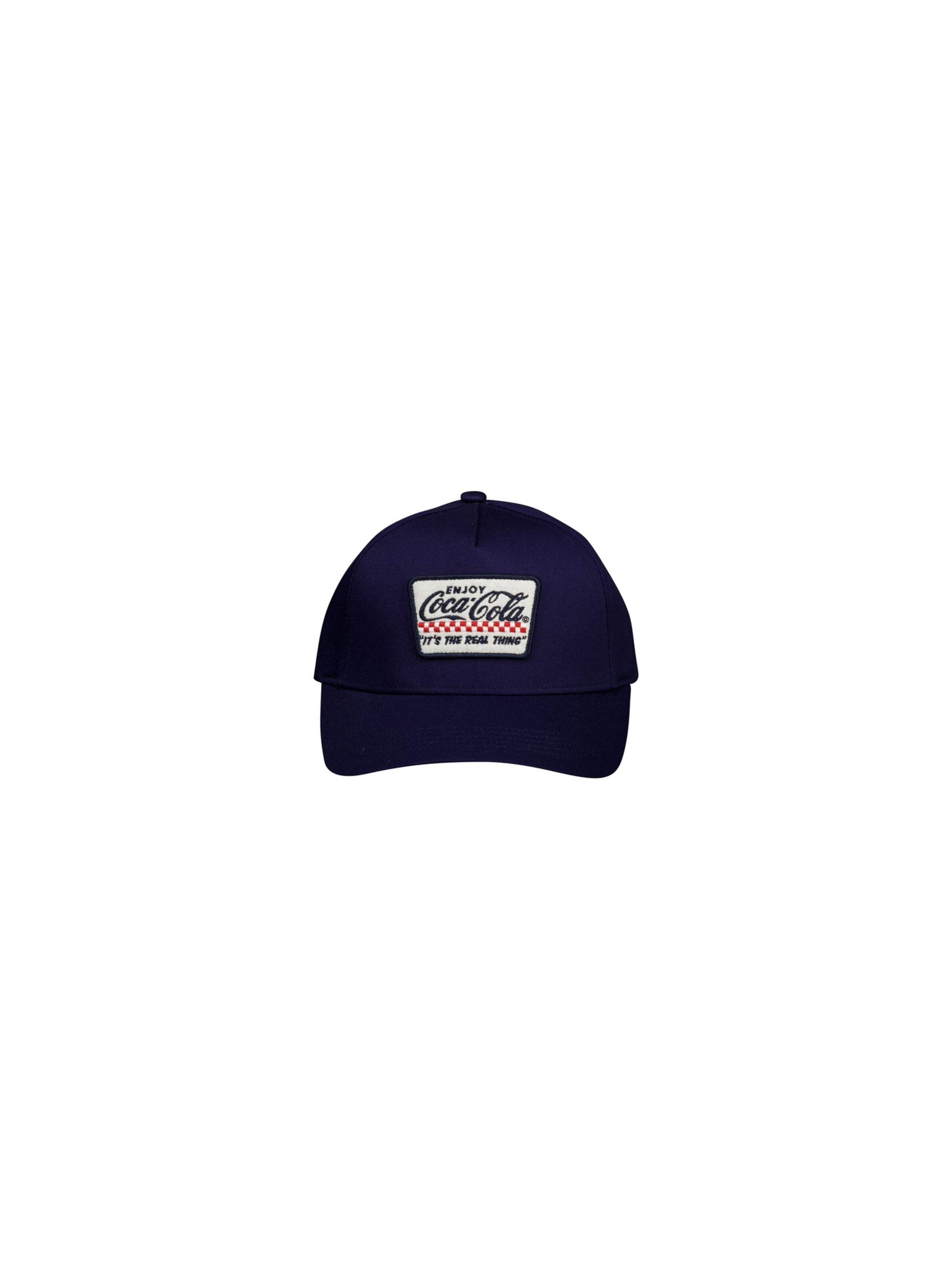 Casquette Deeluxe en bleu : devant