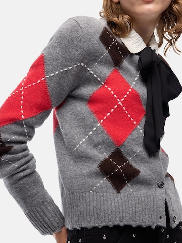PINKO Knit cardigan 'Maglieria' in Grey