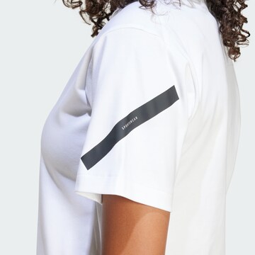 ADIDAS SPORTSWEAR - Camisa funcionais 'Z.N.E.' em branco