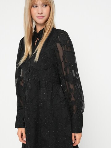 YAS Kleid 'YASLINARO' in Schwarz