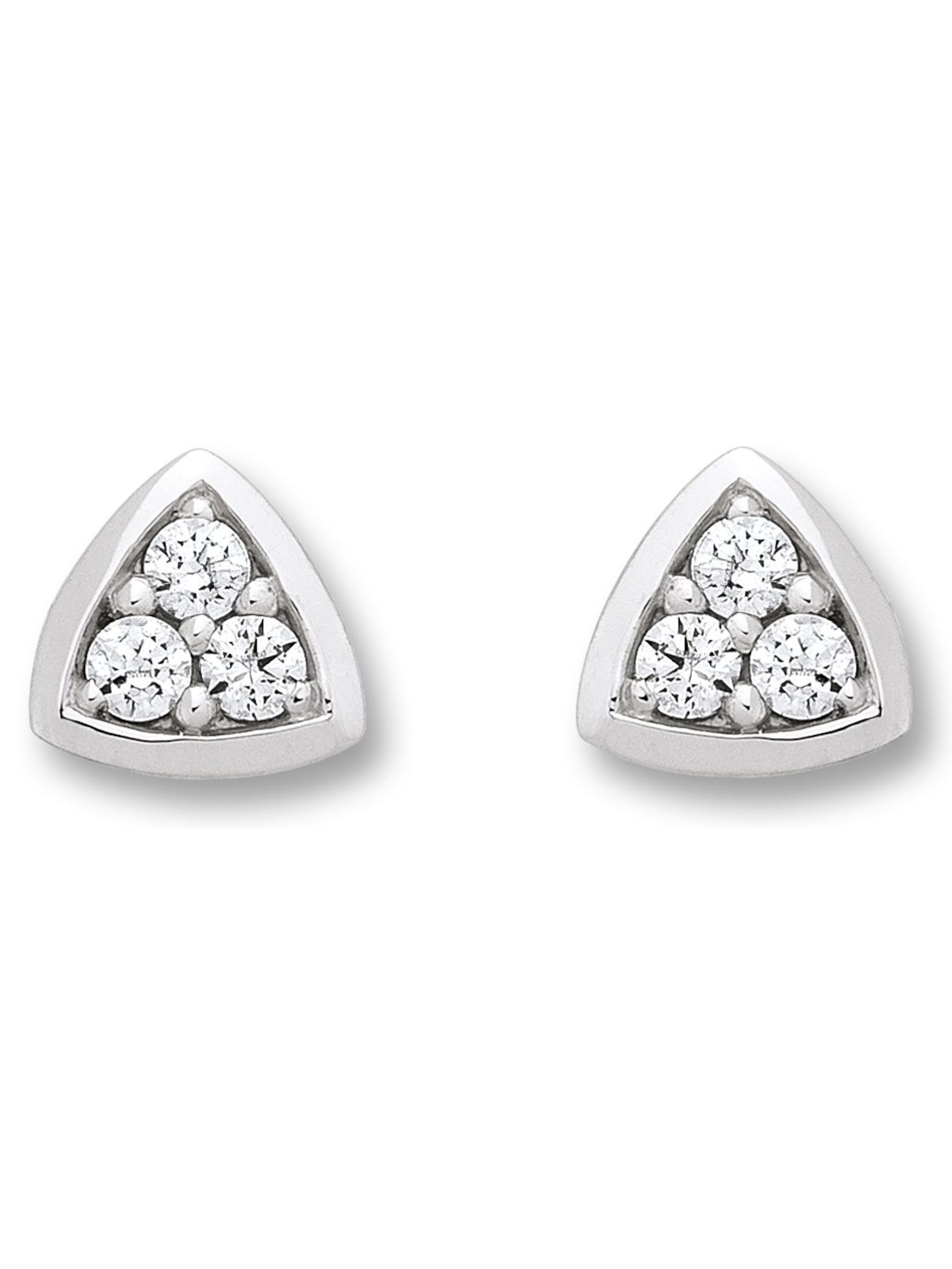 ONE ELEMENT Earrings in Silver: front