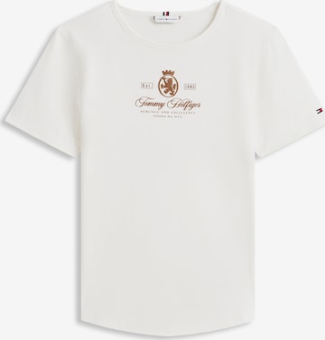 balta TOMMY HILFIGER Marškinėliai: priekis