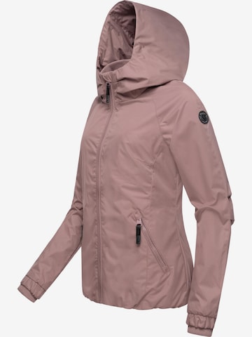 Ragwear Weatherproof jacket 'Dizzie' in Purple