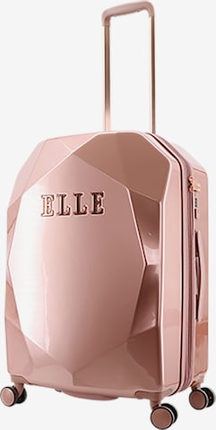 ELLE Suitcase 'Diamond' in Gold