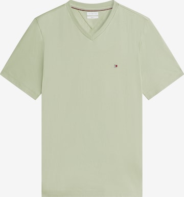 TOMMY HILFIGER - Camiseta 'ESSENTIAL' en verde: frente