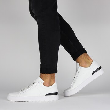 BLACKSTONE Sneakers laag 'Mitchell PM56' in Wit