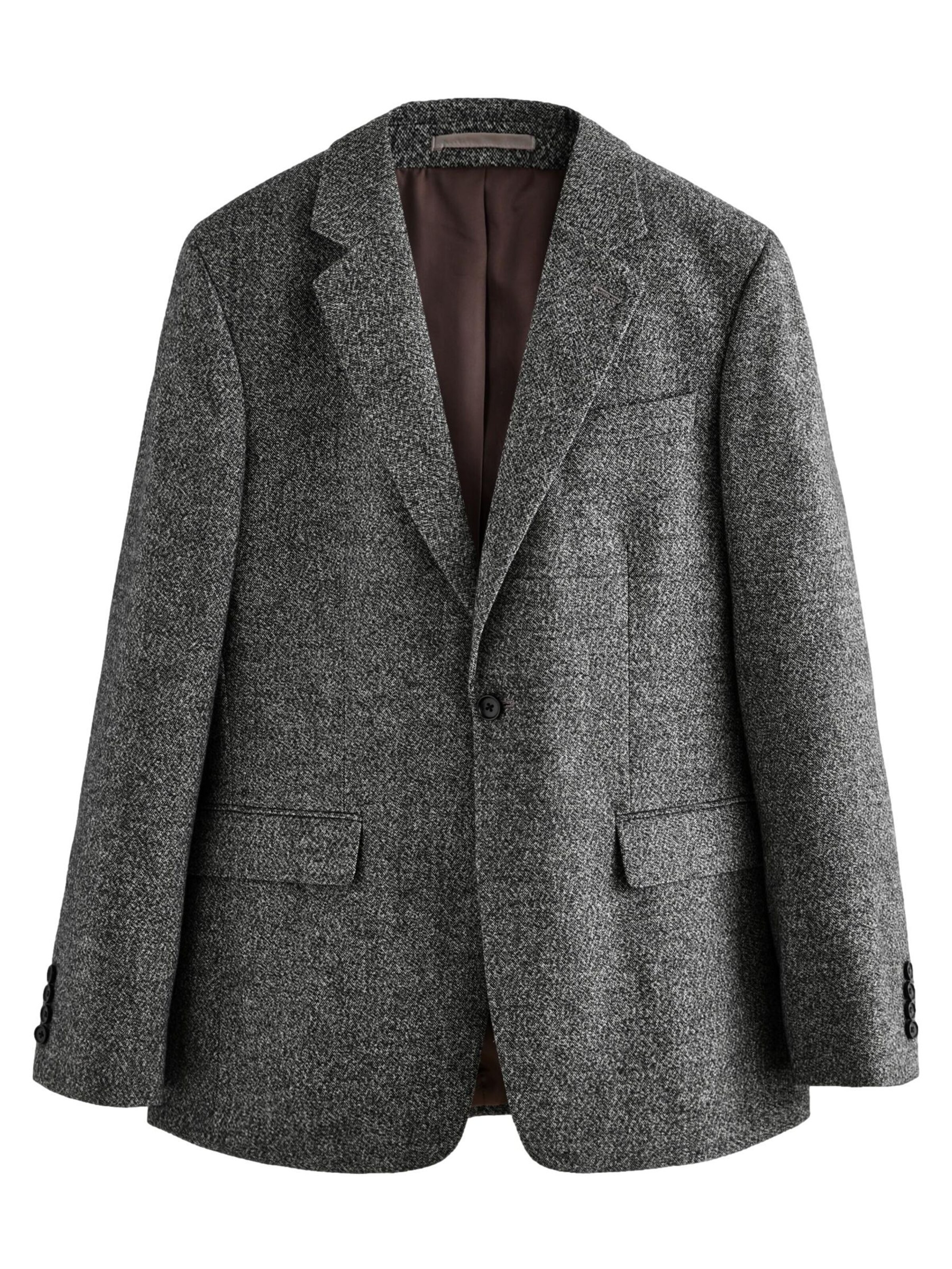 Coupe slim Veste de costume Next en gris : devant