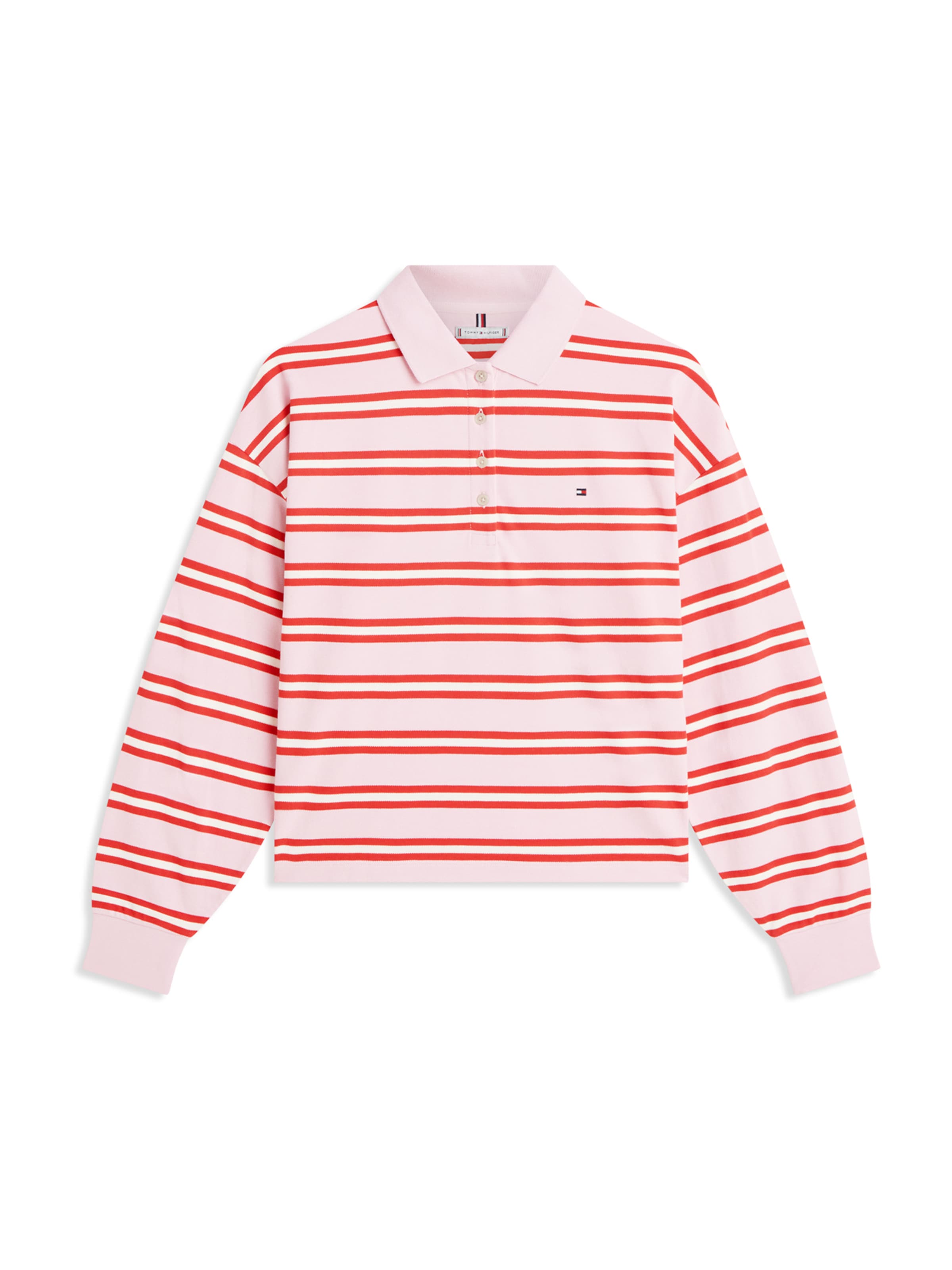 Maglietta '1985' di TOMMY HILFIGER in rosa: frontale