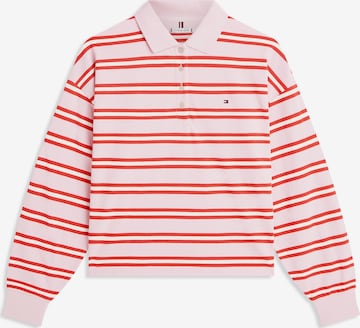 Maglietta '1985' di TOMMY HILFIGER in rosa: frontale