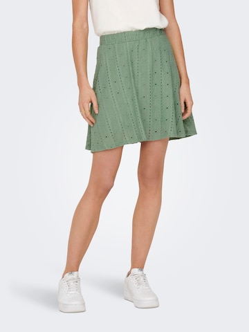 JDY - Falda 'WILLOW' en verde: frente