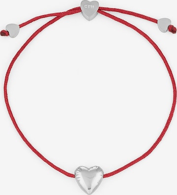 Copenhagen Studios Bracelet 'Balloon Hearts' in Red: front