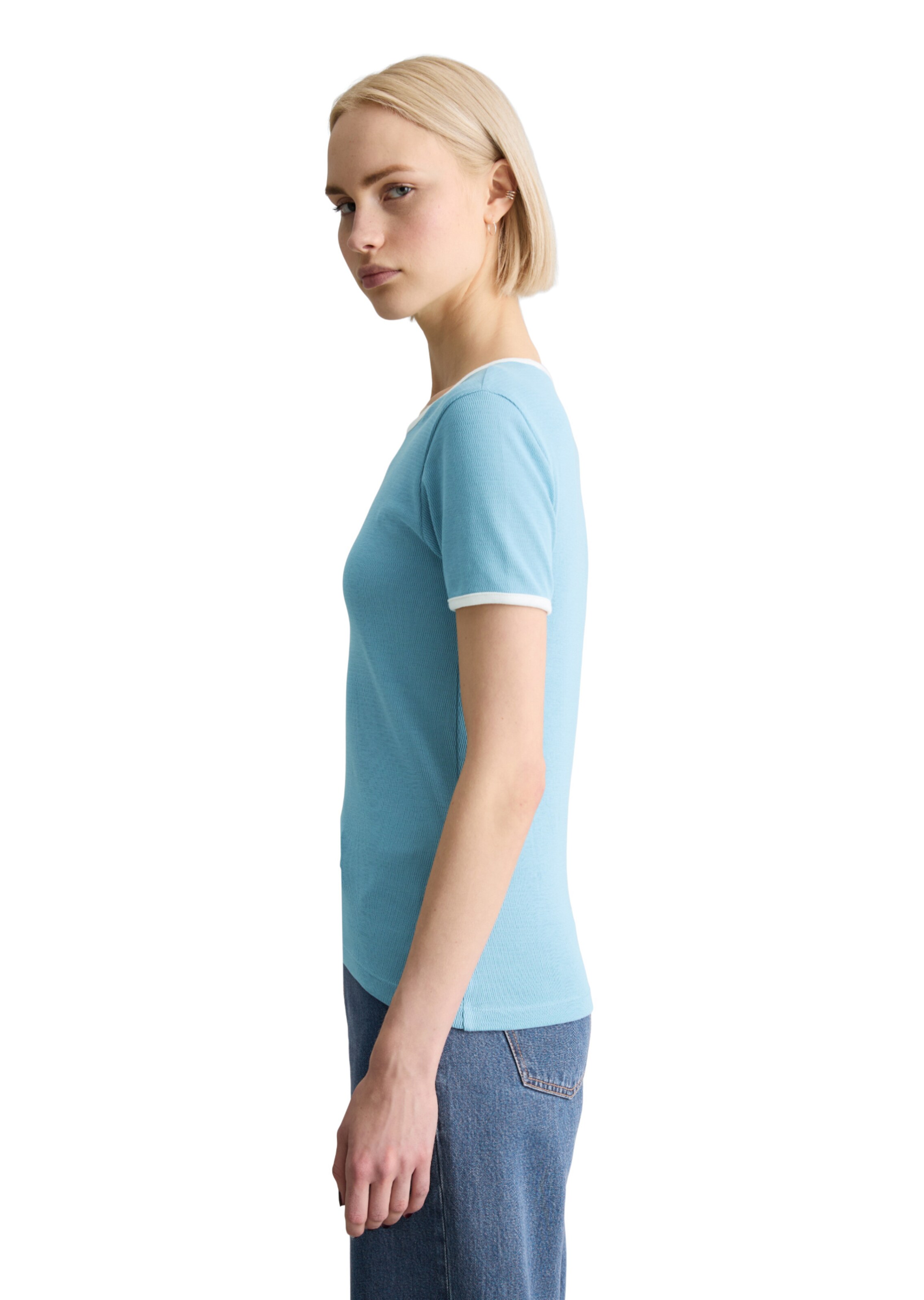 Marc O'Polo DENIM T-Shirt in Blau