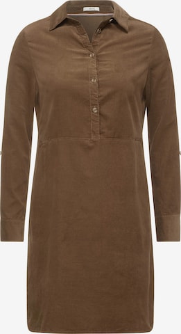 CECIL Shirt dress in Brown: front