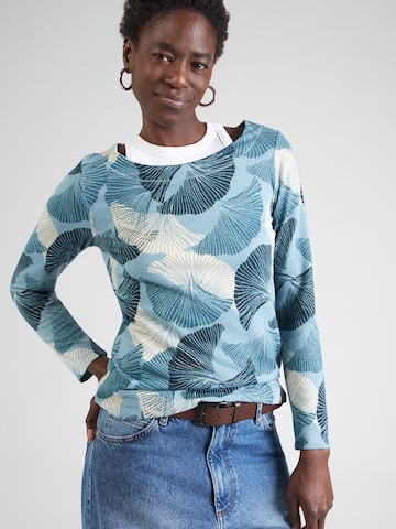 Maglietta 'Fi44ala' di ZABAIONE in blu: frontale