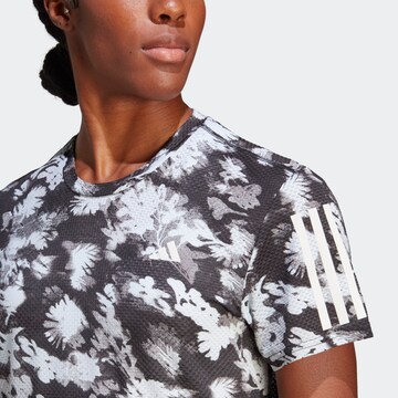 ADIDAS PERFORMANCE Funktionsshirt 'Own the Run' in Grau