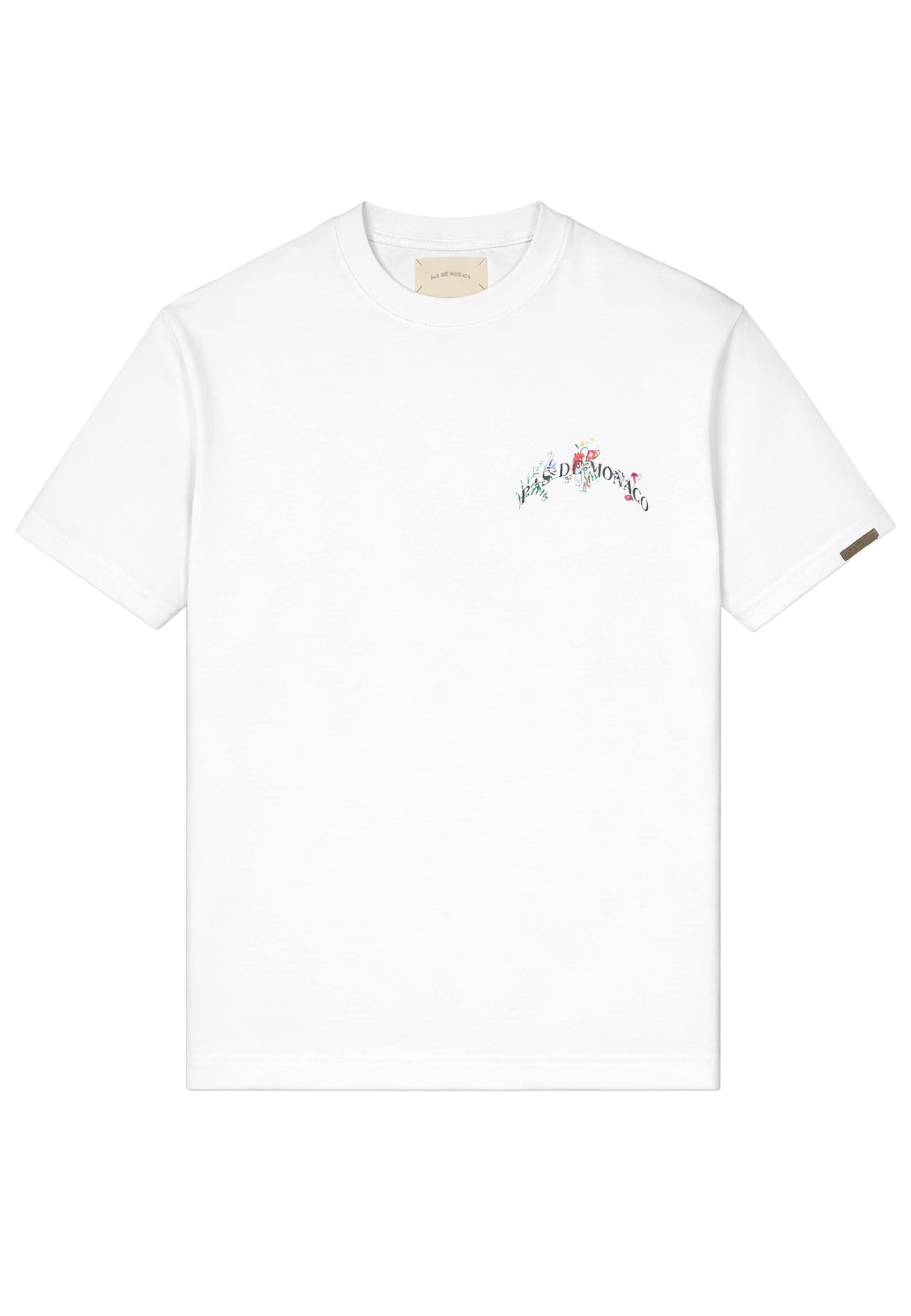 Pas De Monaco Shirt 'PAVOT' in White: front