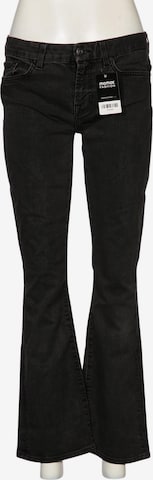 7 for all mankind Jeans 30 in Schwarz: Vorderseite