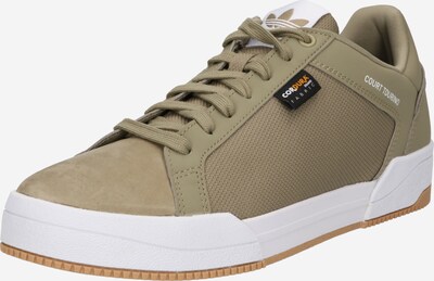 ADIDAS ORIGINALS Baskets basses 'COURT TOURINO' en olive / blanc, Vue avec produit