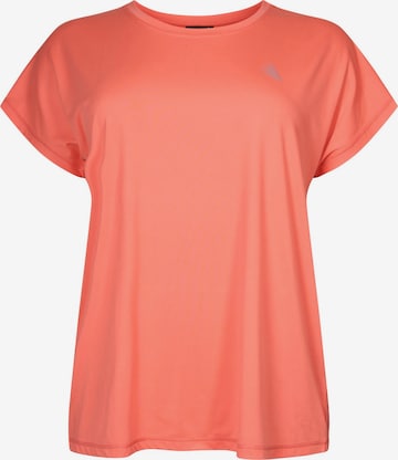 Active by Zizzi Performance Shirt in Pink: front