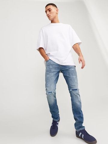 JACK & JONES Baggy Jeans 'GLenn' in Blue