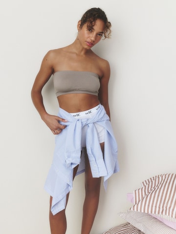 Bandeau Soutien-gorge self. en beige