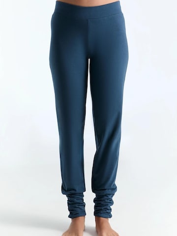 Albero Natur Pants 'Damen Bio-Baumwoll Yogahose' in Blue: front