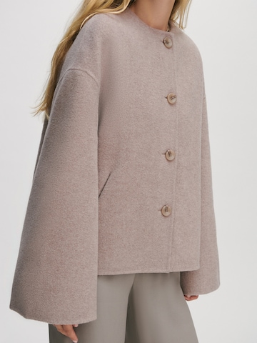 ABOUT YOU x Marie von Behrens Between-Season Jacket 'Maja' in Beige