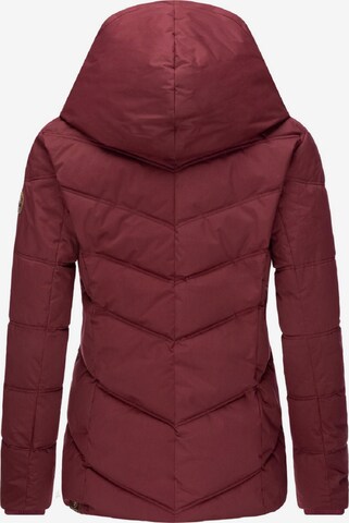 Ragwear Winterjas 'Natesa' in Rood