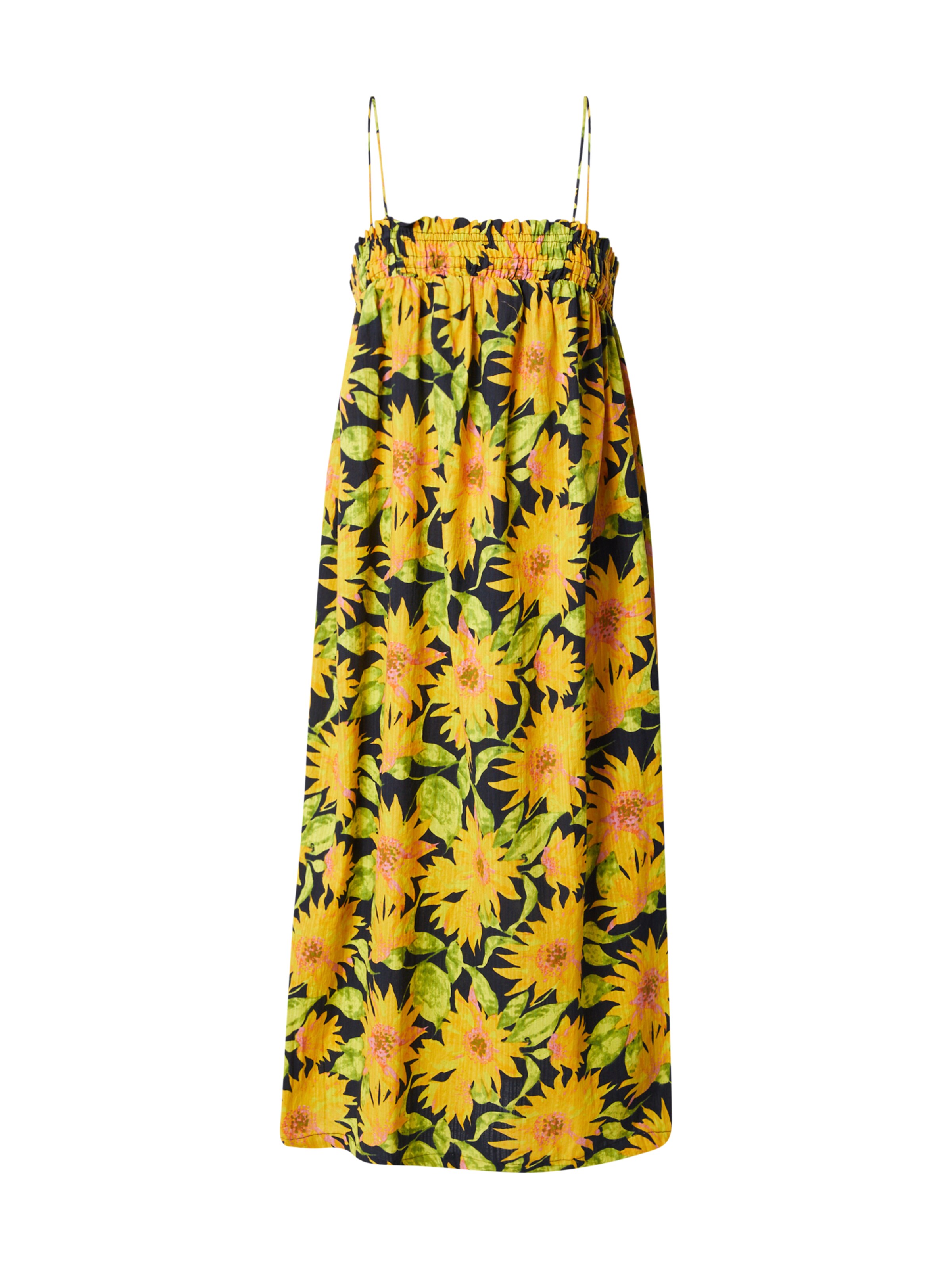 Robe d’été Warehouse en jaune : devant