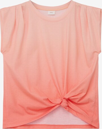 s.Oliver Shirt in Orange: front