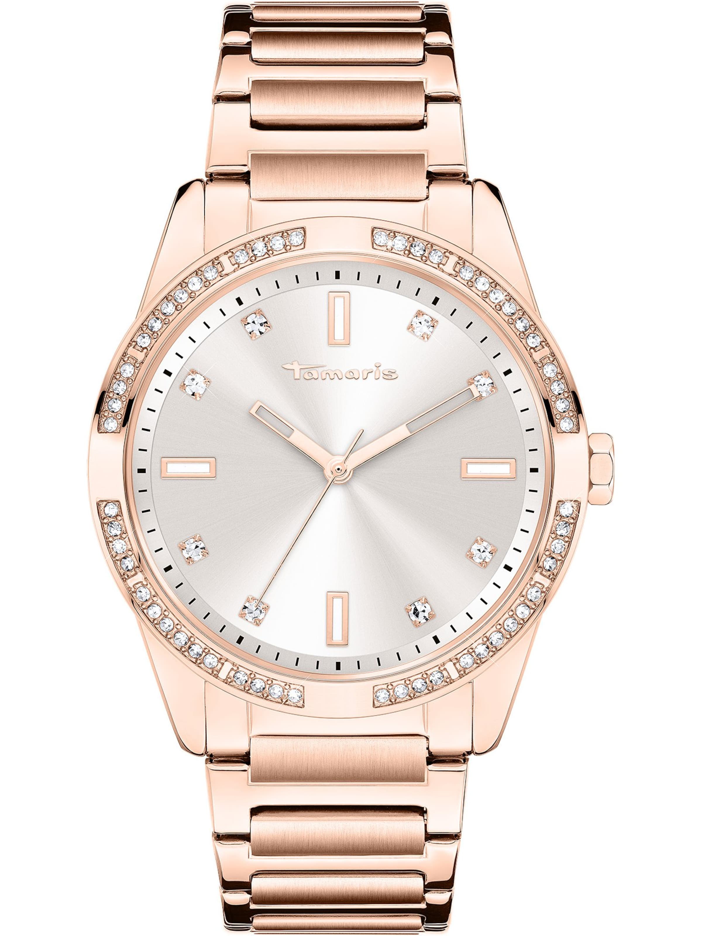 Montre à affichage analogique Tamaris en or : devant