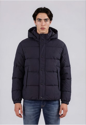 Giacca invernale di REPLAY in blu: frontale