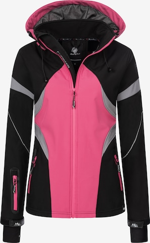 Rock Creek Outdoorjacke in Pink: predná strana