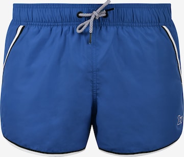 BLEND Zwemshorts 'Balderian' in Blauw: voorkant