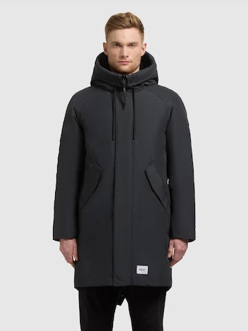 khujo Winter parka 'Anth2' in Black: front