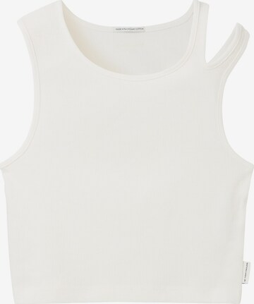 Top di TOM TAILOR in bianco: frontale