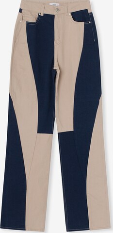 Envii Regular Jeans 'Bea' in Beige: voorkant