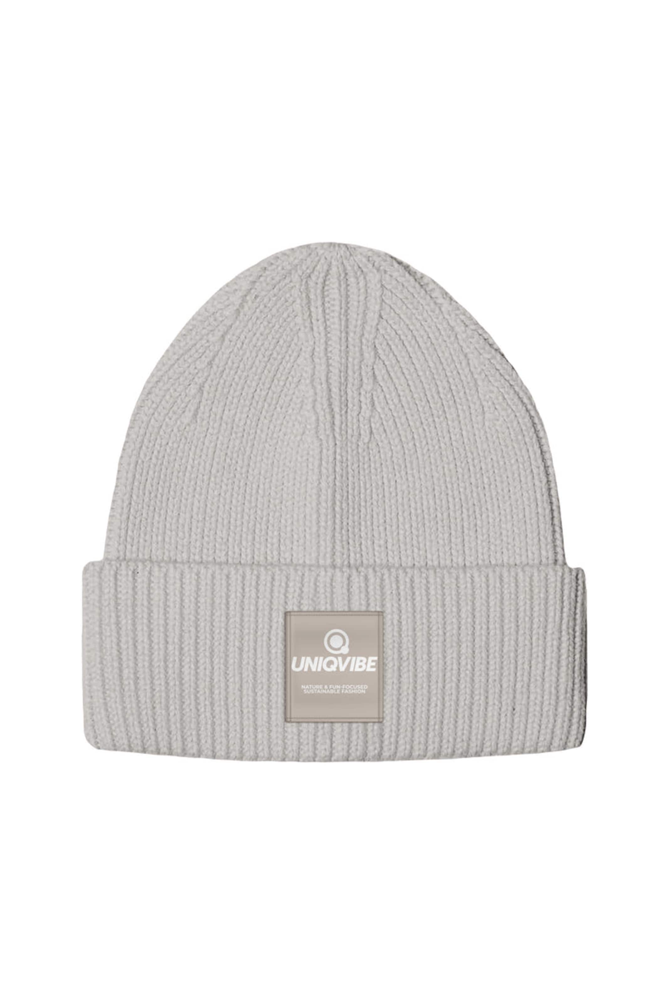 UNIQVIBE Mütze in Weiß: Vorderseite