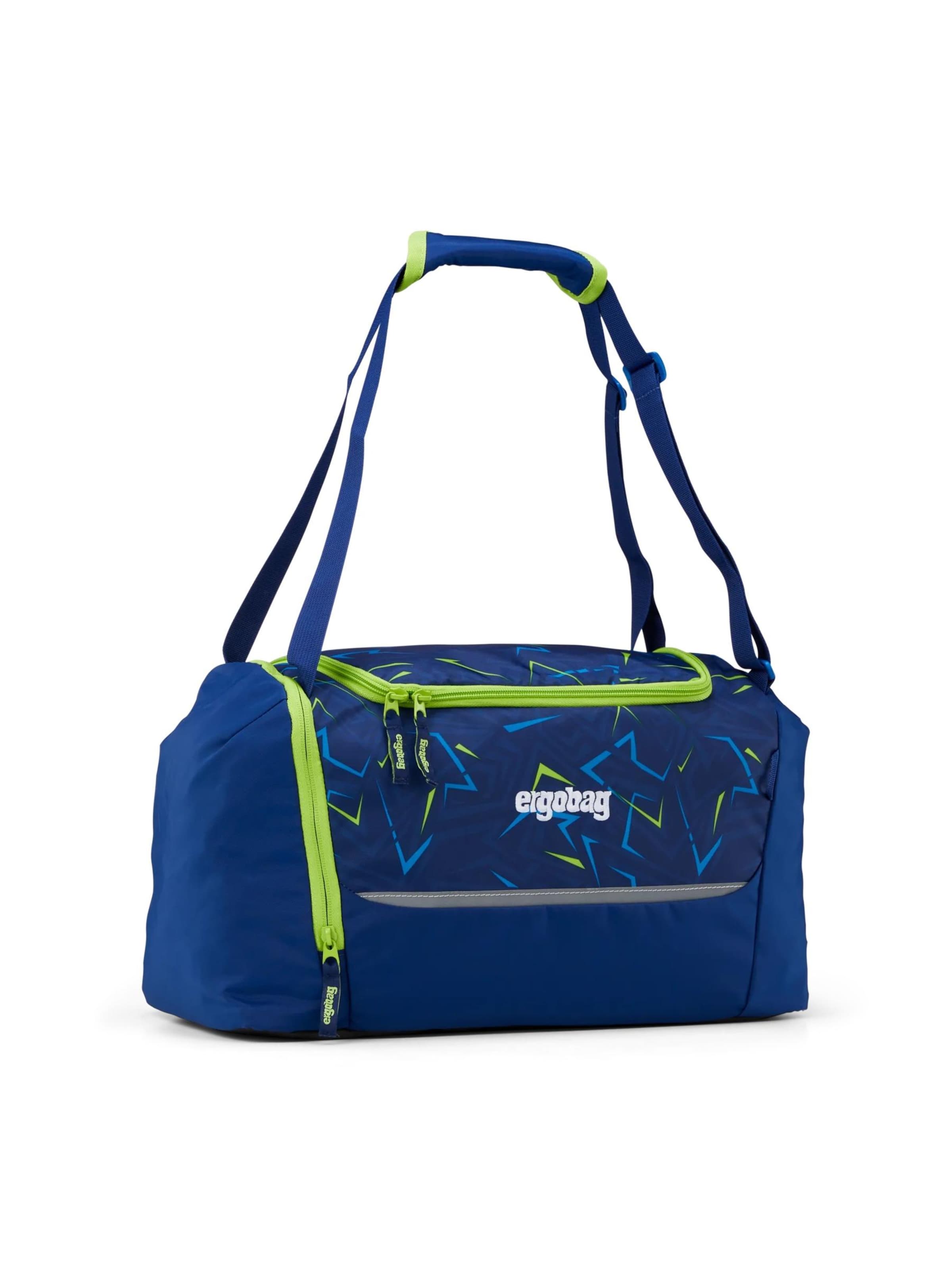 ergobag Athletic Gym Bag 'Sporttasche Sporttasche' in Blue: front